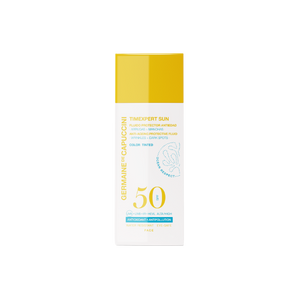 TIMEXPERT SUN ANTI AGING PROTECTIVE FLUID SPF50 – tinted/for all skintypesTimexpert Sun Anti-Aging Protective Fluid TINTED SPF 50